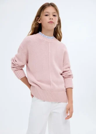 Langärmeliger Strickpullover Langärmeliger Strickpullover