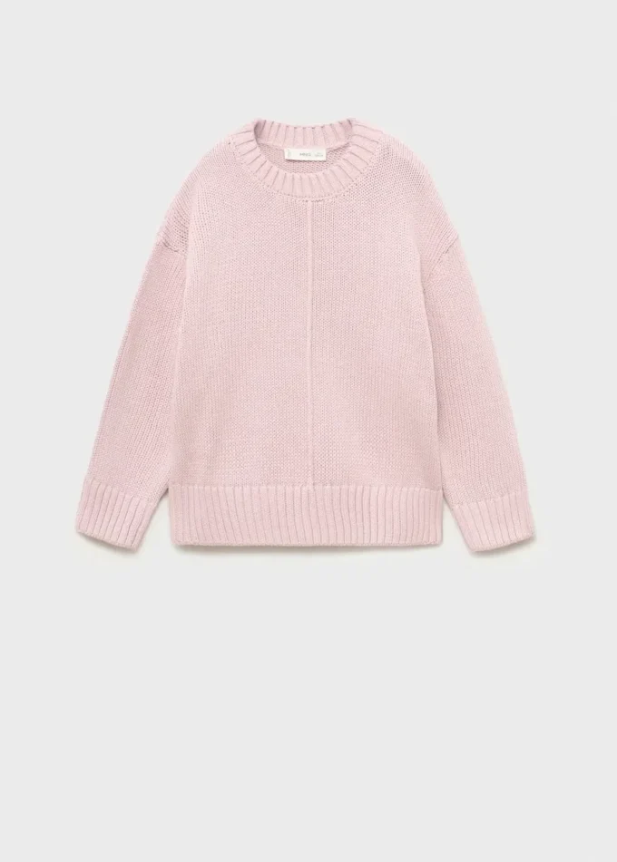 Langärmeliger Strickpullover