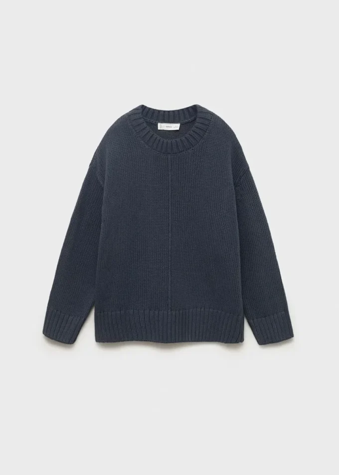 Langärmeliger Strickpullover