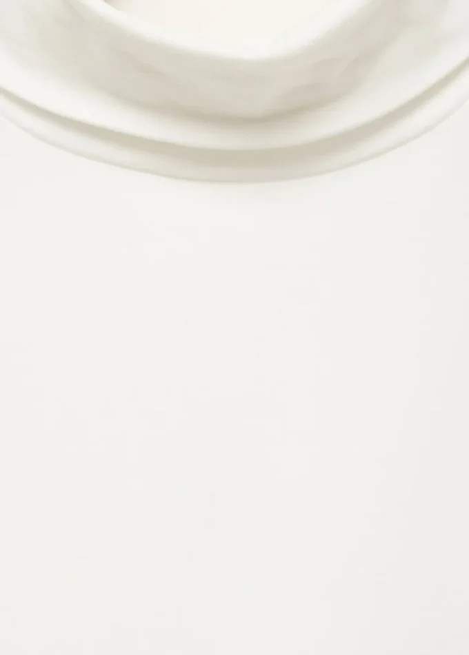 Langärmeliges T-Shirt mit Rollkragen