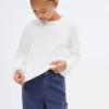 Langärmliges T-Shirt mit Rüschen Langärmliges T-Shirt mit Rüschen