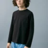Langärmliges T-Shirt mit Tasche