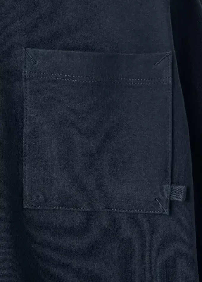 Langärmliges T-Shirt mit Tasche