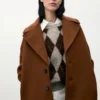 Lapel Manteco Wollmantel Lapel Manteco Wollmantel