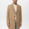 Lapel Manteco Wollmantel Lapel Manteco Wollmantel