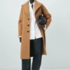 Lapel Manteco Wollmantel Lapel Manteco Wollmantel