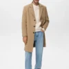 Lapel Manteco Wollmantel Lapel Manteco Wollmantel