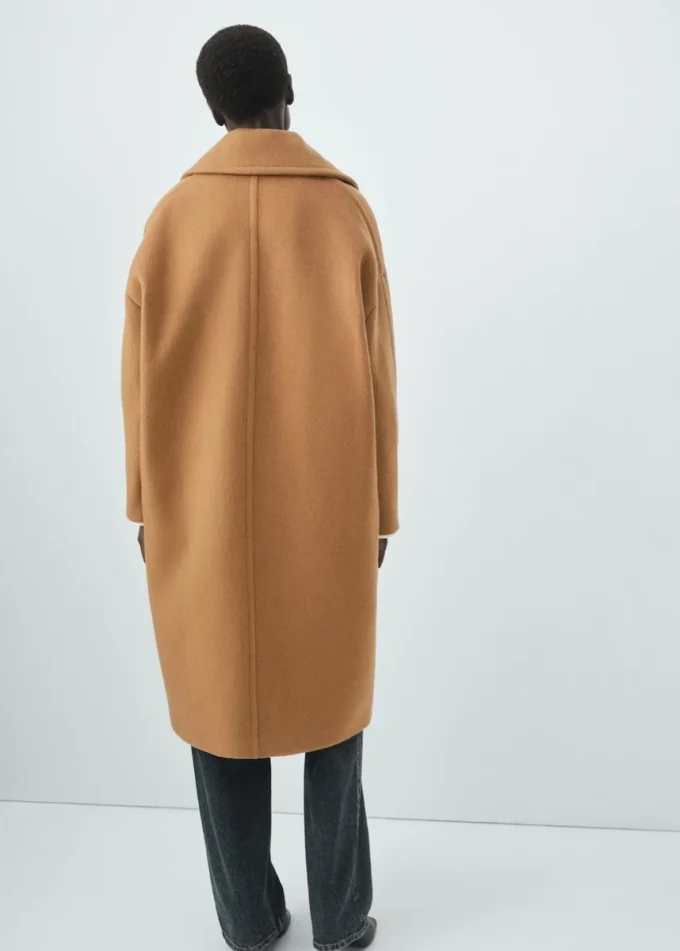 Lapel Manteco Wollmantel Lapel Manteco Wollmantel
