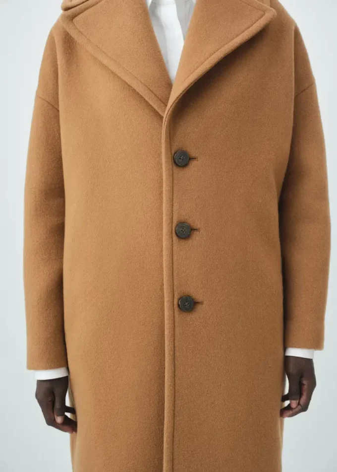 Lapel Manteco Wollmantel Lapel Manteco Wollmantel