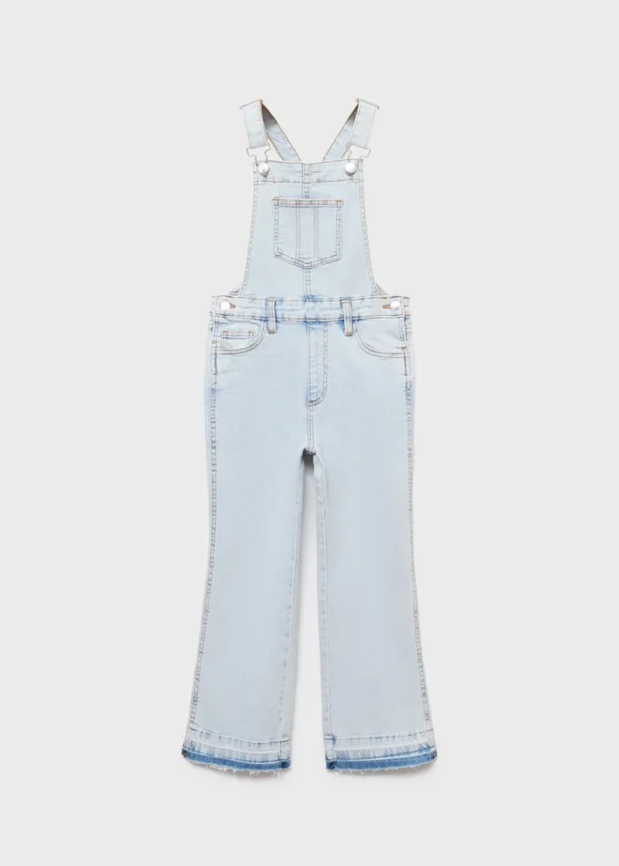 Latzhose aus Denim-Baumwolle Latzhose aus Denim-Baumwolle