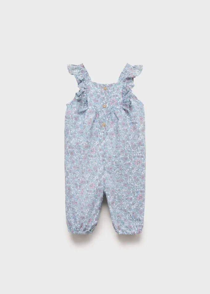 Latzhose mit Blumenmuster Latzhose mit Blumenmuster