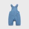 Latzhose mit Denim-Taschen Latzhose mit Denim-Taschen