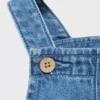 Latzhose mit Denim-Taschen Latzhose mit Denim-Taschen