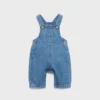 Latzhose mit Denim-Taschen Latzhose mit Denim-Taschen