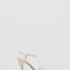 Leder-Sandalen mit Absatz und Riemchen Leder-Sandalen mit Absatz und Riemchen