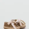 Leder-Schuh mit Schleife Leder-Schuh mit Schleife