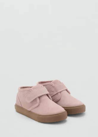 Leder-Schuhe mit Klettverschluss