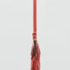 Leder-Umhängetasche mit Fransen Leder-Umhängetasche mit Fransen