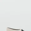 Lederballerinas mit Schleife