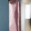 Lederbeutel mit Metallic-Effekt