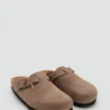 Lederclogs mit Schnalle Lederclogs mit Schnalle