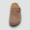 Lederclogs mit Schnalle Lederclogs mit Schnalle