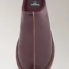 Lederclogs mit Ziernähten Lederclogs mit Ziernähten