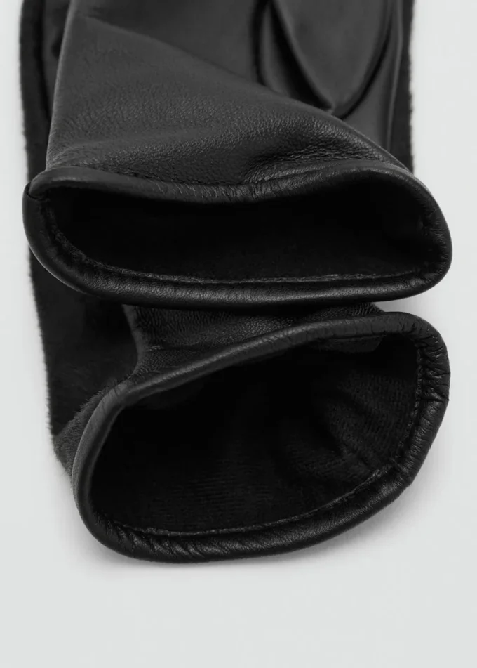 Lederhandschuhe mit Fell Lederhandschuhe mit Fell