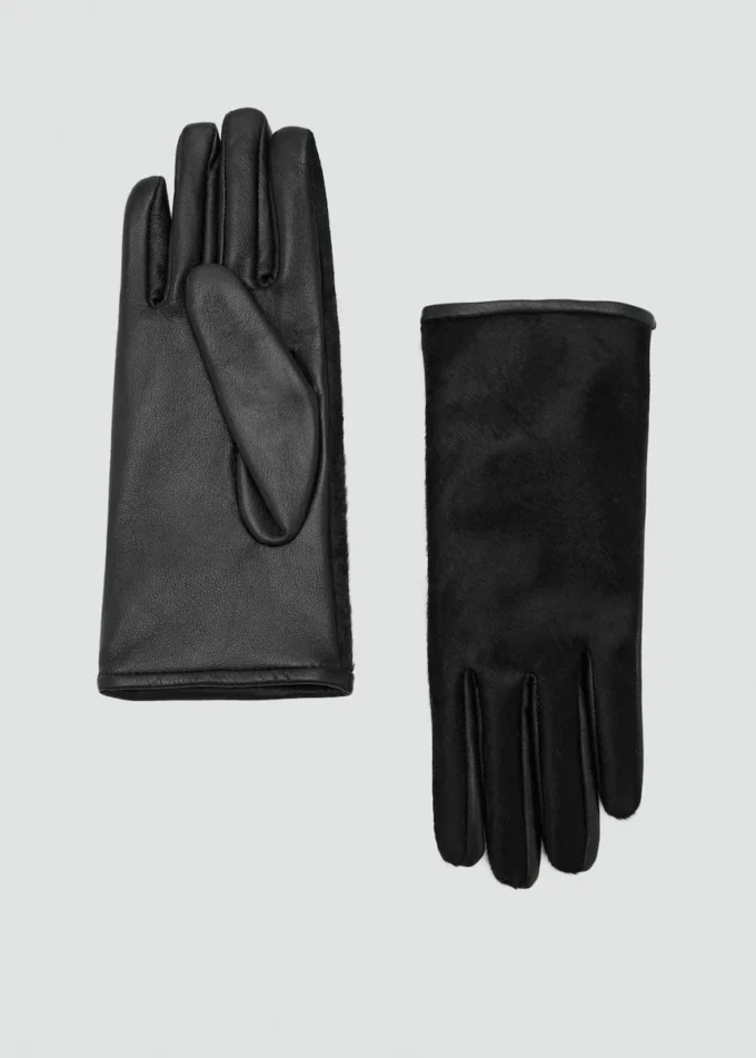 Lederhandschuhe mit Fell Lederhandschuhe mit Fell