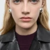 Lederjacke mit Pattentaschen Lederjacke mit Pattentaschen