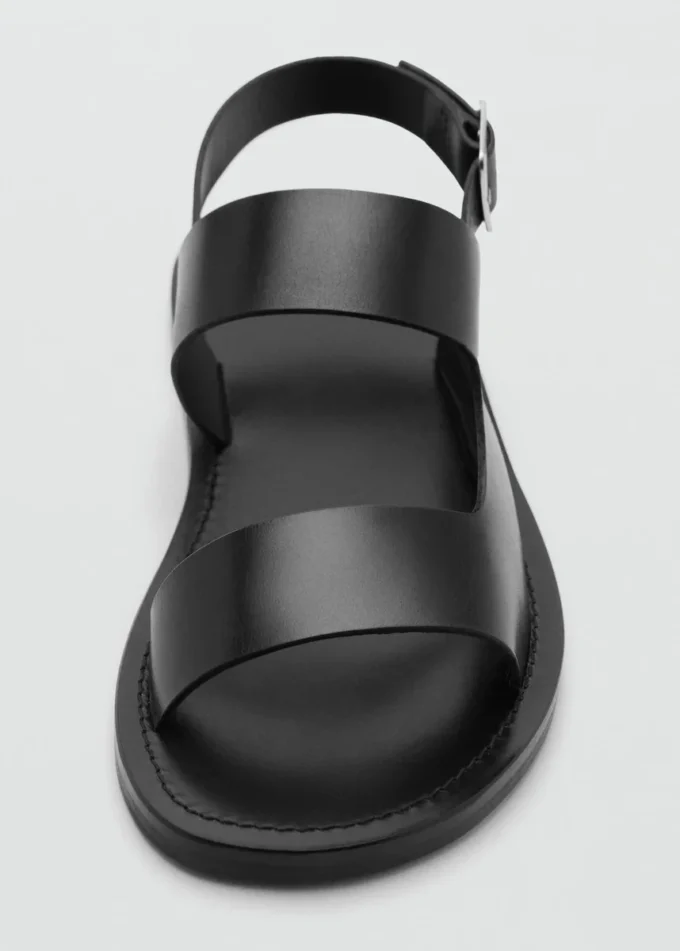 Ledersandalen mit Riemen Ledersandalen mit Riemen