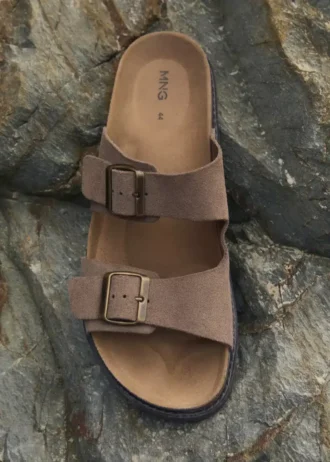 Ledersandalen mit Schnallen