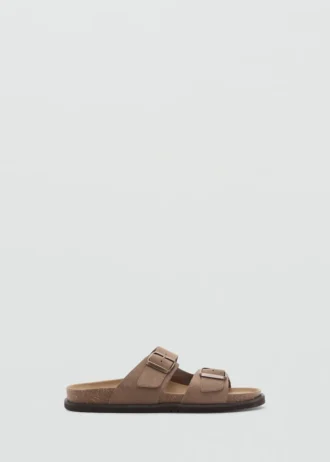 Ledersandalen mit Schnallen