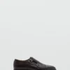 Lederschuhe mit doppelter Schnalle Lederschuhe mit doppelter Schnalle