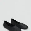 Lederschuhe mit Fell