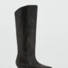 Lederstiefel im Used-Look Lederstiefel im Used-Look
