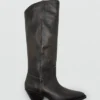 Lederstiefel im Used-Look Lederstiefel im Used-Look