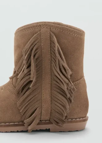 Lederstiefel mit Fransen