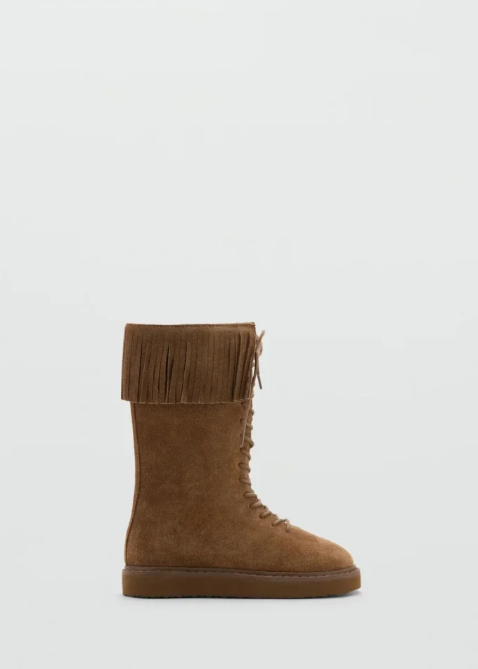 Lederstiefel mit Fransen Lederstiefel mit Fransen