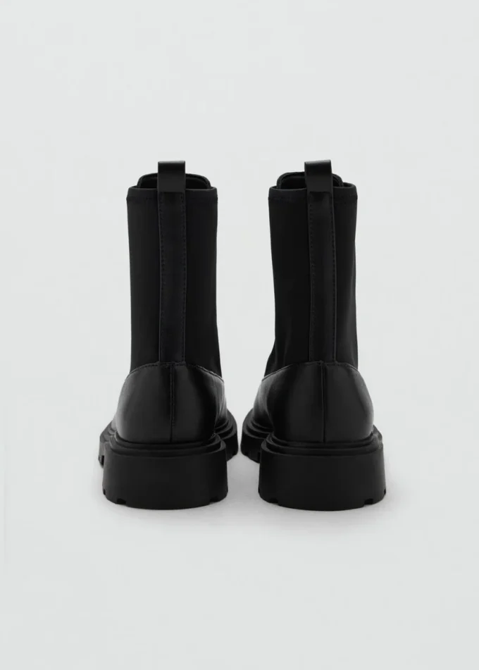 Lederstiefeletten mit Reißverschluss Lederstiefeletten mit Reißverschluss