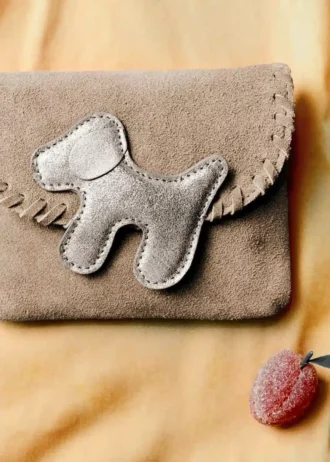 Ledertasche für Hunde