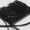 Ledertasche mit Fransen
