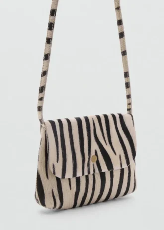 Ledertasche mit Tierprint Ledertasche mit Tierprint
