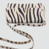 Ledertasche mit Tierprint Ledertasche mit Tierprint