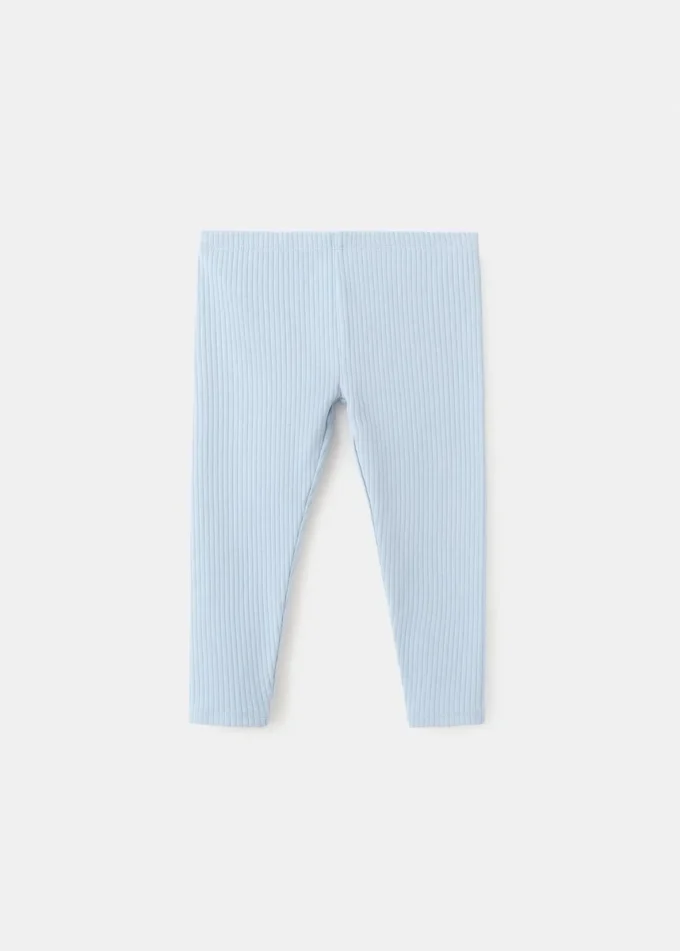 Leggings aus Baumwollrippstoff Leggings aus Baumwollrippstoff
