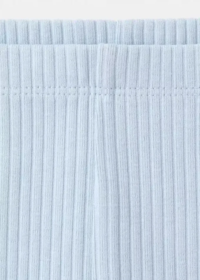 Leggings aus Baumwollrippstoff Leggings aus Baumwollrippstoff
