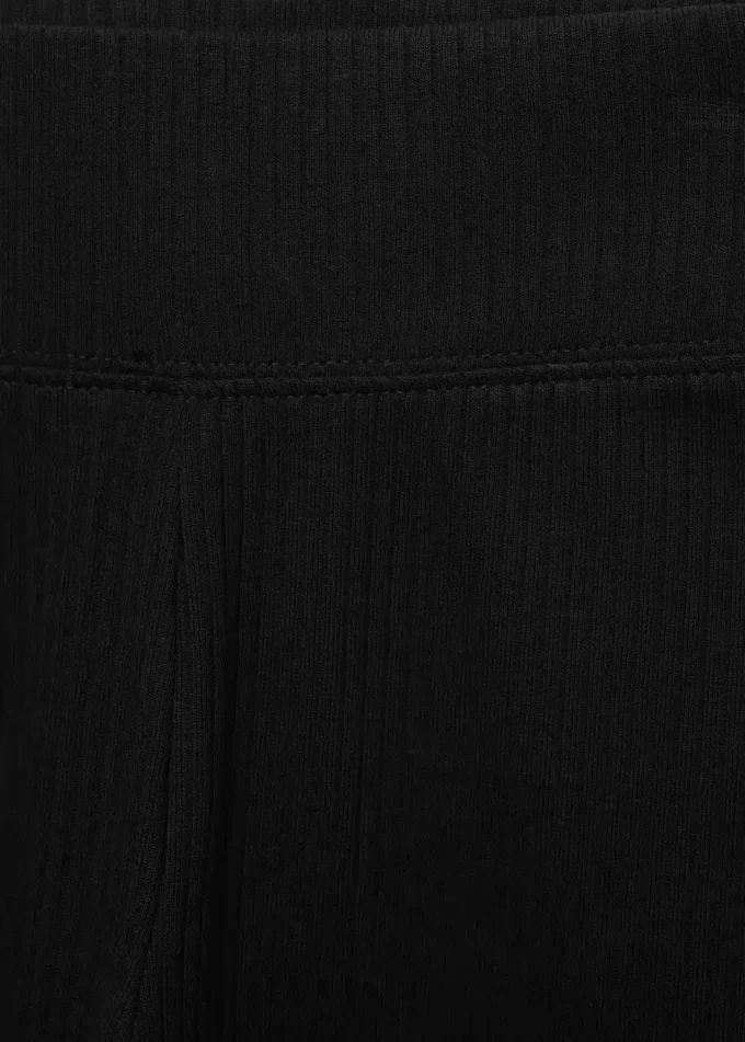 Leggings aus Baumwollrippstoff Leggings aus Baumwollrippstoff