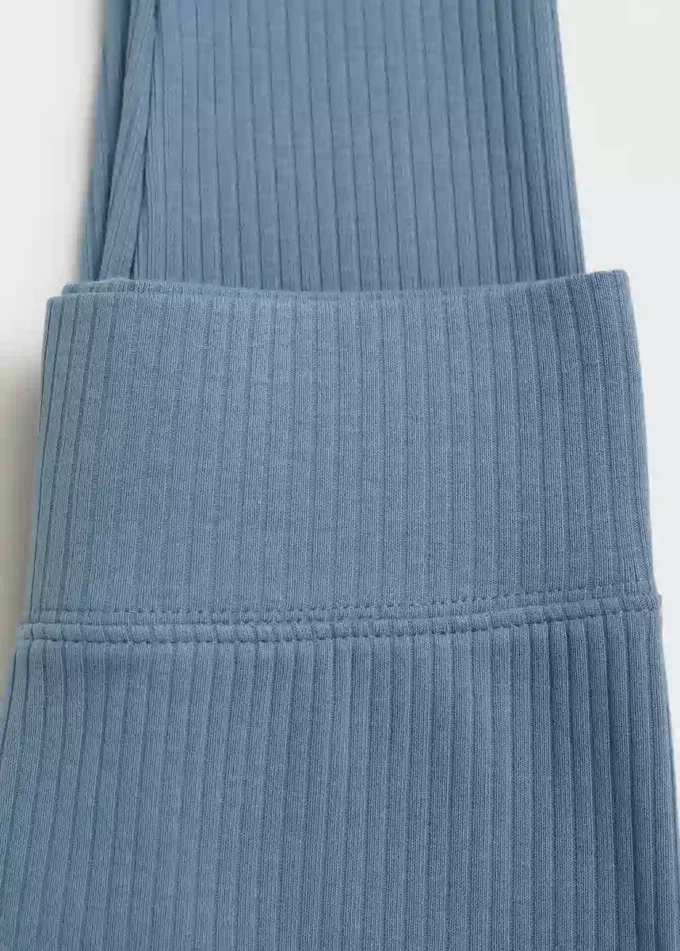 Leggings aus Baumwollrippstoff Leggings aus Baumwollrippstoff
