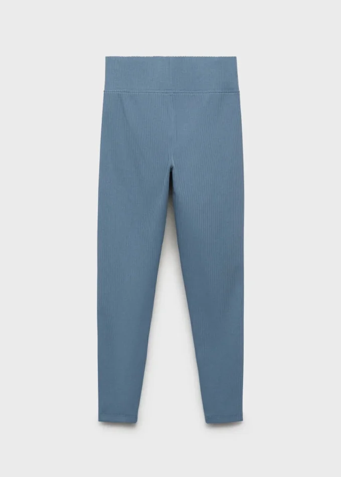 Leggings aus Baumwollrippstoff Leggings aus Baumwollrippstoff