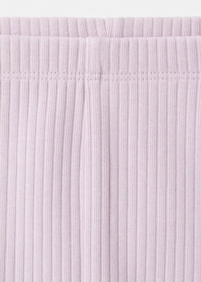 Leggings aus Baumwollrippstoff Leggings aus Baumwollrippstoff